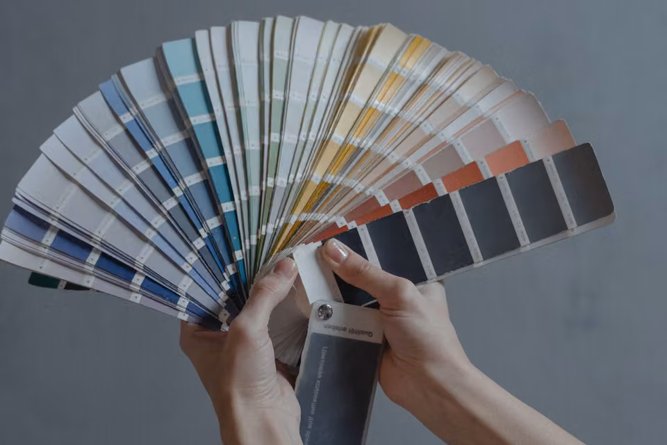 Color swatch samples