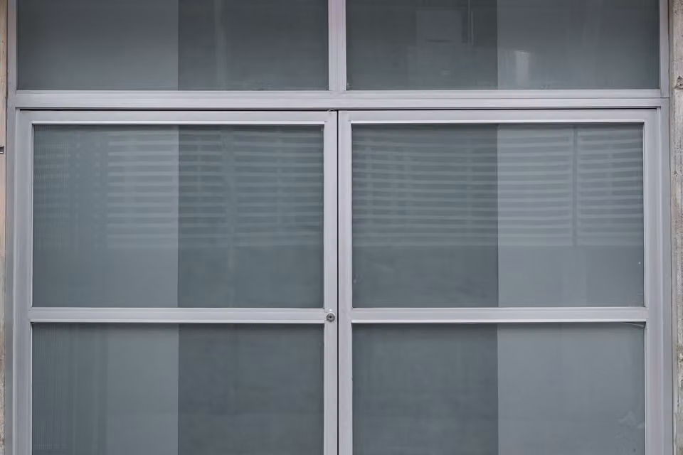 Upgraded glass door panel